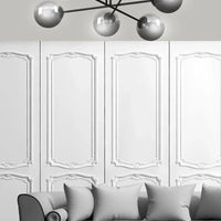 BRENDI 6-lichts plafondlamp - Smoked glas - afbeelding 2