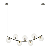 RITZ 7-lichts hanglamp - Helder glas - Mooier Thuis