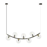 Emibig RITZ 7-lichts hanglamp - Helder glas