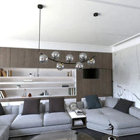 Emibig RITZ 7-lichts hanglamp - Smoked glas - Mooier Thuis