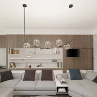 Emibig RITZ 7-lichts hanglamp - Helder glas - Mooier Thuis