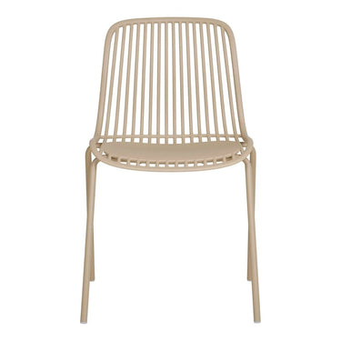 Set van 4 - Eetkamerstoel Branson - Kunststof Beige
