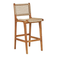 Derby Barkruk Naturel teak - Mooier Thuis
