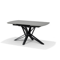 VEGAS Uitschuifbare Eettafel Grijs Marmer 160-240x90 cm