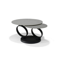 RV Design Salontafel Orion - Deckstone Grijs - 2 Draaibare Bladen