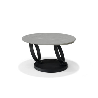 Salontafel Orion - Deckstone Grijs - 2 Draaibare Bladen