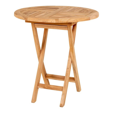 Oviedo Bijzettafel van teak naturel Ø70 cm