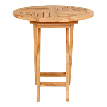 Oviedo Bijzettafel van teak naturel Ø70 cm