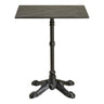 Bistrotafel marmerlook grijs/zwart 60 cm - grijs en zwart - Mooier Thuis (2)
