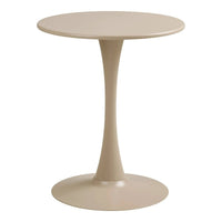 Meira Bistrotafel taupe Ø60 cm - Mooier Thuis