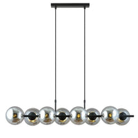 RORY 8-lichts hanglamp - Smoked glas - Mooier Thuis