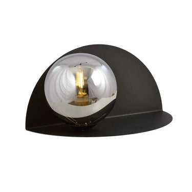 FORM 8 1-lichts wandlamp - Smoked glas