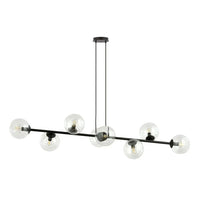 Emibig ROSSI 8-lichts hanglamp - Helder glas - Mooier Thuis