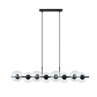 Emibig RORY 8-lichts hanglamp - Helder glas