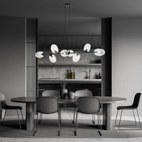 Emibig PANDORA 8-lichts hanglamp - Helder glas - Mooier Thuis