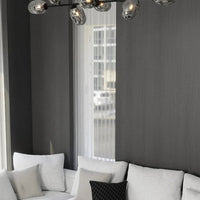 Emibig PANDORA 8-lichts hanglamp - Smoked glas - Mooier Thuis