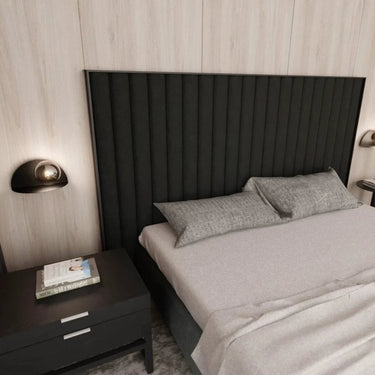 FORM 8 1-lichts wandlamp - Smoked glas