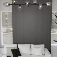PANDORA 8-lichts hanglamp - Smoked glas - afbeelding 2
