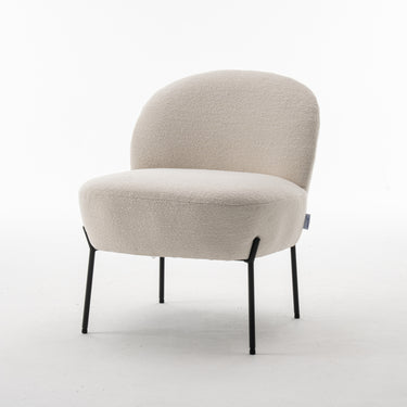 Fauteuil Baudin - Bouclé Ivoor