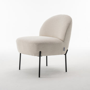 Fauteuil Baudin - Bouclé Ivoor
