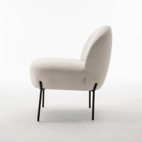 RV Design Fauteuil Baudin - Bouclé Ivoor - Mooier Thuis