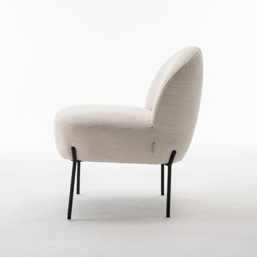 Fauteuil Baudin - Bouclé Ivoor