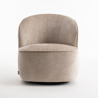 RV Design Draaifauteuil Sammy - Stof Loris Beige