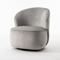RV Design Draaifauteuil Sammy - Stof Loris Grijs