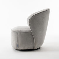 RV Design Draaifauteuil Sammy - Stof Loris Grijs - Mooier Thuis