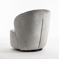 Draaifauteuil Sammy - Stof Loris Grijs - afbeelding 2