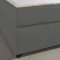 Mörgenn Parga Luxe Lederlook Boxspring 200×200 Antraciet - Mooier Thuis