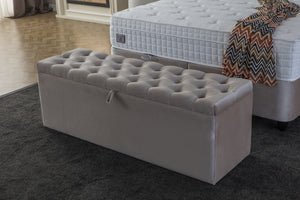 Dekenkist Ashley Beige