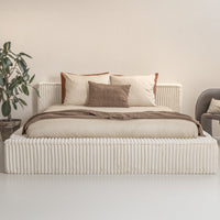 Platformbed Melody Parelbeige – 160x200 cm – Zonder Matras