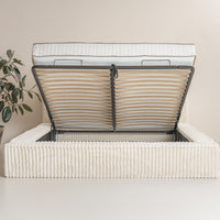 Platformbed Melody Parelbeige – 180x200 cm – Zonder Matras