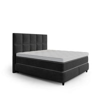 Opbergboxspring Neroli Zwart – 180x210 cm