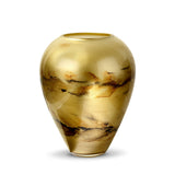 Terroso Vaas Goud - Marmerglas - 33 cm