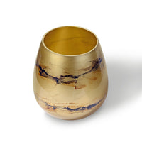 Terroso Vaas Goud - Marmerglas - 21 cm