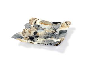 Terroso Fusion-schaal Schelpen - Vierkant - 30x30 cm