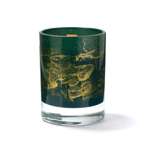 Terroso Geurkaars Groen - Marmerglas - 11 cm