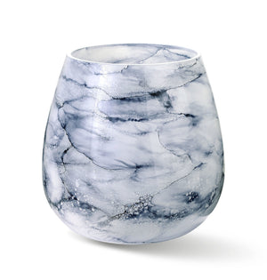 Terroso Vaas Arctic - Marmerglas - 25 cm