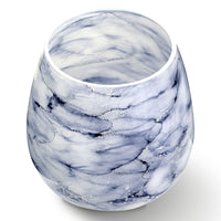 Terroso Vaas Arctic - Marmerglas - 25 cm