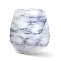 Terroso Vaas Arctic - Marmerglas - 21 cm