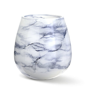 Terroso Vaas Arctic - Marmerglas - 21 cm