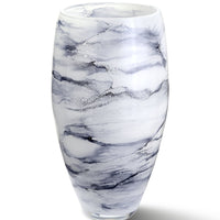 Terroso Vaas Arctic - Marmerglas - 38 cm