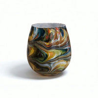 Terroso Vaas Jungle Breed - Handgemaakt Glas - 25 cm