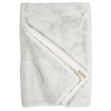Winterhome luxe imitatiebont deken Guanaco Dust plaid/deken - wit - Mooier Thuis