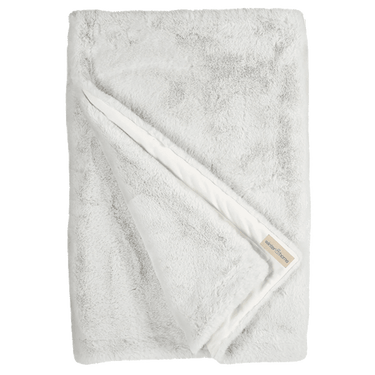 Winterhome luxe imitatiebont deken Guanaco Dust