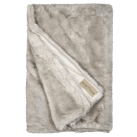 Winterhome luxe kunstbont deken Iberianwolf - Mooier Thuis