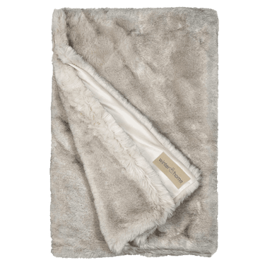 Winterhome luxe kunstbont deken Iberianwolf