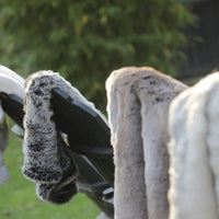 Winterhome luxe kunstbont deken Polarwolf - afbeelding 2